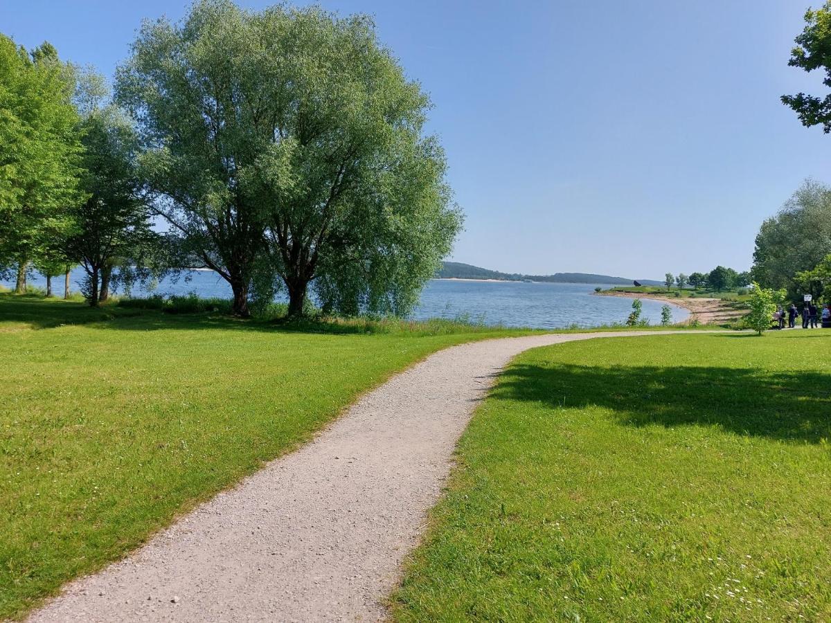 Ferienwohnung Brombachsee Ankerplatz Mit Sauna Bei Juliane Und Klaus Pleinfeld Exterior foto