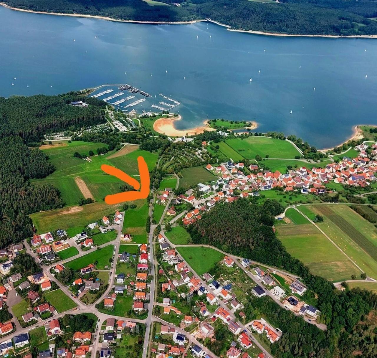 Ferienwohnung Brombachsee Ankerplatz Mit Sauna Bei Juliane Und Klaus Pleinfeld Exterior foto